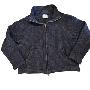 Billy Reid Womens Black Wool Blend Jacket Size Large